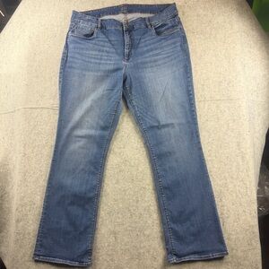 Kut From The Kloth Jeans Women's Sz 20W (41x33) Blue Bootcut Dark Wash Stretch